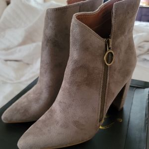 Never Worn Grey Booties